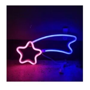 NEW NEON LED MULTICOLOR SHOOTING STAR  LIGHT